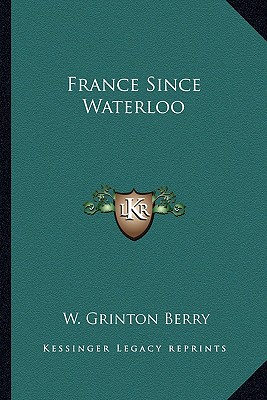 France Since Waterloo