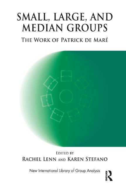 Small, Large and Median Groups: The Work of Patrick de Mare