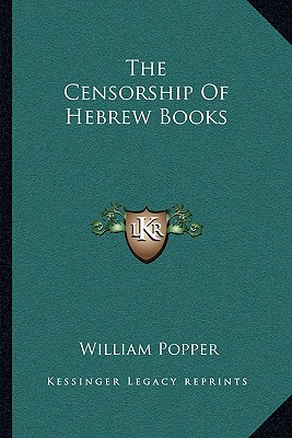The Censorship Of Hebrew Books