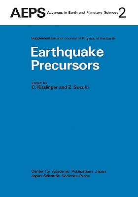 Earthquake Precursors: Proceedings of the Us-Japan Seminar on Theoretical and Experimental Investigations of Earthquake Precursors