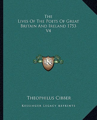 The Lives Of The Poets Of Great Britain And Ireland 1753 V4