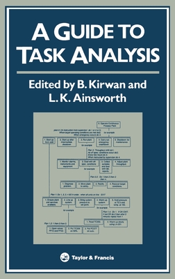 A Guide to Task Analysis: The Task Analysis Working Group
