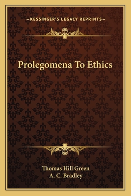 Prolegomena To Ethics