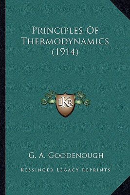 Principles Of Thermodynamics (1914)
