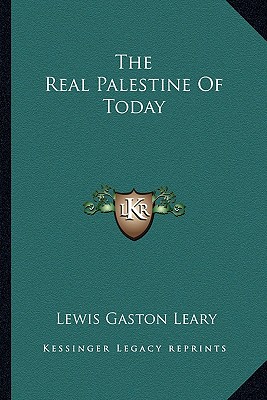 The Real Palestine Of Today