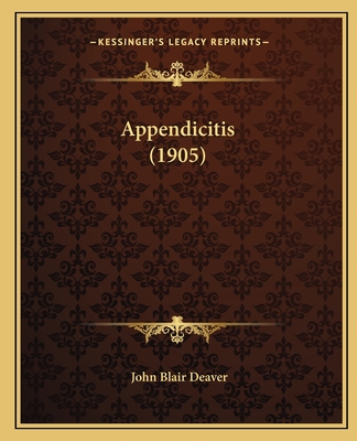 Appendicitis (1905)