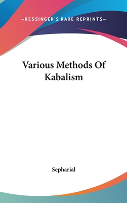 Various Methods Of Kabalism