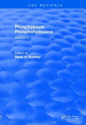 Phosphatidate Phosphohydrolase (1988): Volume II