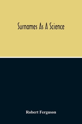 Surnames As A Science