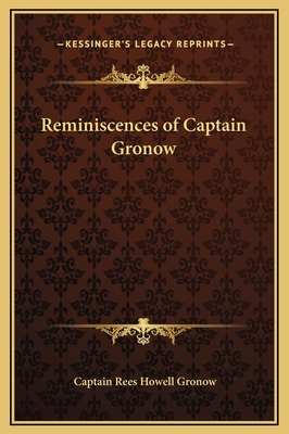 Reminiscences of Captain Gronow