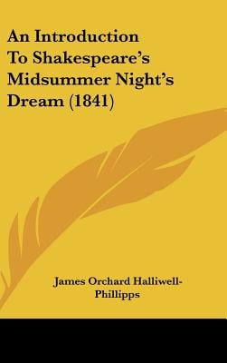 An Introduction To Shakespeare's Midsummer Night's Dream (1841)