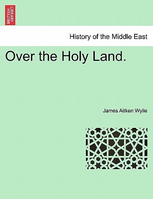 Over the Holy Land.