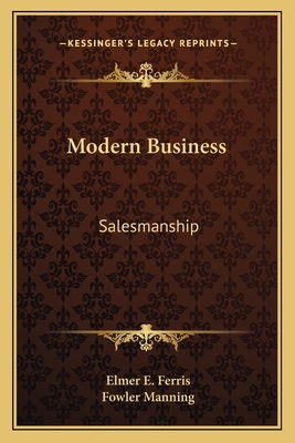 Modern Business: Salesmanship