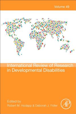 International Review of Research in Developmental Disabilities: Volume 49