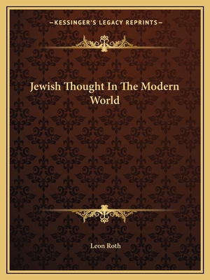 Jewish Thought In The Modern World