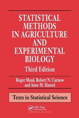 Statistical Methods in Agriculture and Experimental Biology