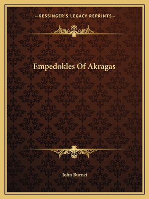Empedokles Of Akragas