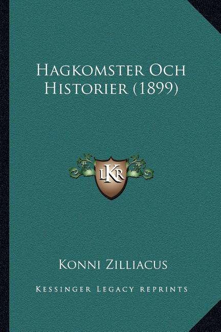Hagkomster Och Historier (1899)