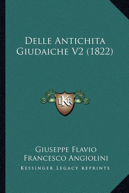Delle Antichita Giudaiche V2 (1822)