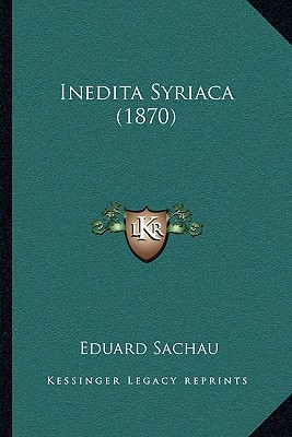 Inedita Syriaca (1870)
