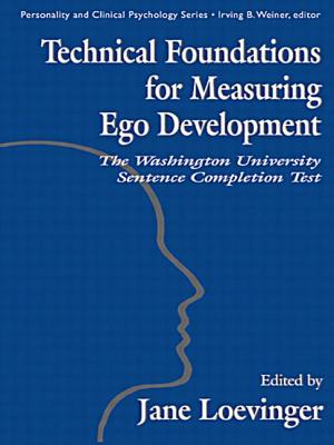 Technical Foundations for Measuring Ego Development: The Washington University Sentence Completion Test