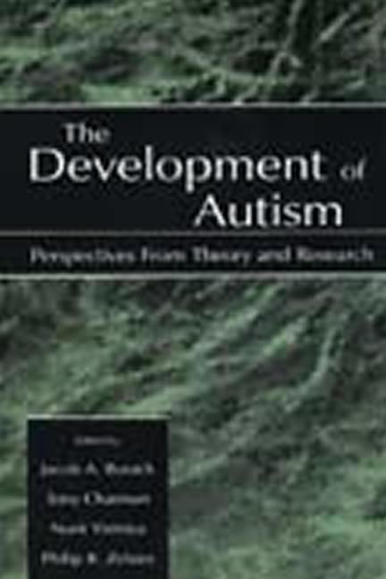 The Development of Autism: Perspectives From Theory and Research