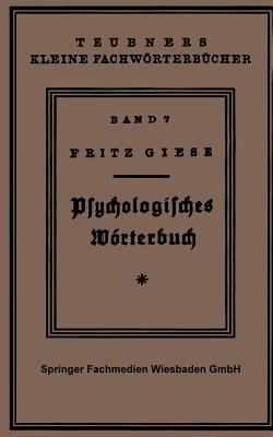 Psÿchologisches Wörterbuch