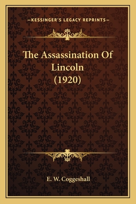 The Assassination Of Lincoln (1920)