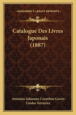 Catalogue Des Livres Japonais (1887)