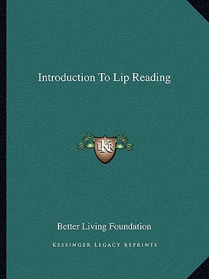 Introduction To Lip Reading