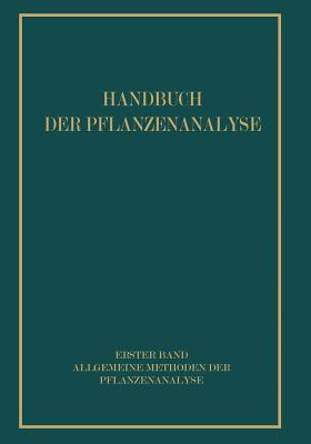 Allgemeine Methoden Der Pflanzenanalyse