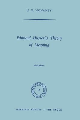 Edmund Husserl's Theory of Meaning