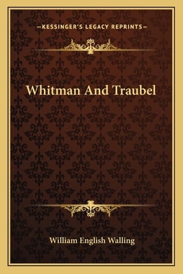 Whitman And Traubel