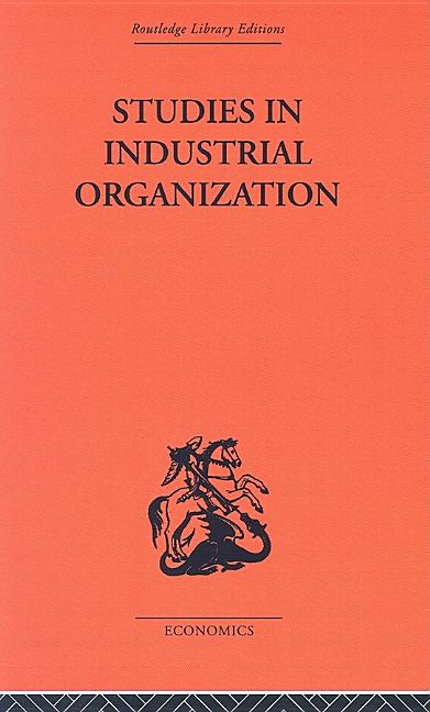 Studies in Industrial Organization
