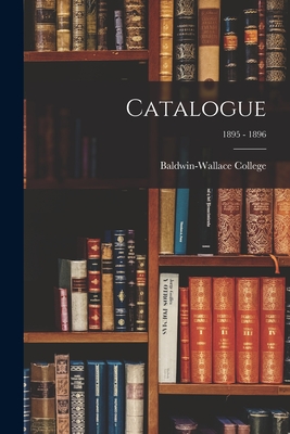 Catalogue; 1895 - 1896