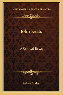 John Keats: A Critical Essay