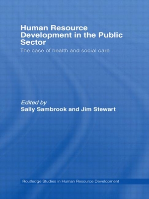 Human Resource Development in the Public Sector: The Case of Health and Social Care