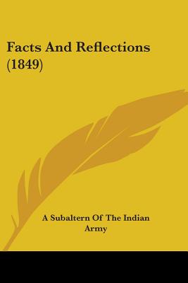 Facts And Reflections (1849)
