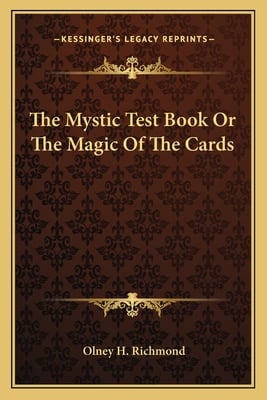 The Mystic Test Book Or The Magic Of The Cards