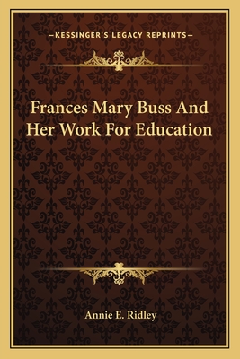 Frances Mary Buss And Her Work For Education