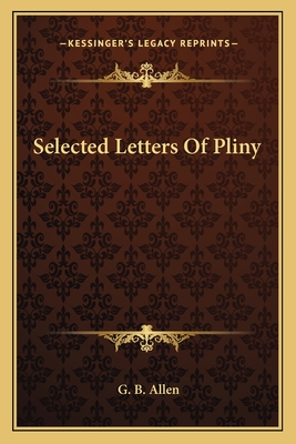 Selected Letters Of Pliny