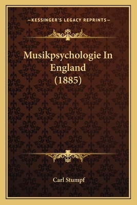 Musikpsychologie In England (1885)