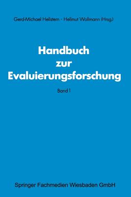 Handbuch Zur Evaluierungsforschung: Band 1