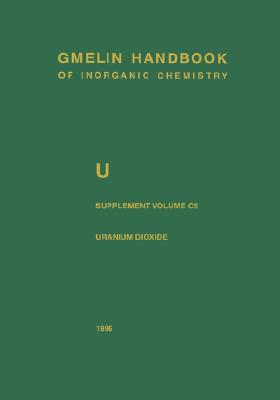 U Uranium: Supplement Volume C5 Uranium Dioxide, Uo2, Physical Properties. Electrochemical Behavior