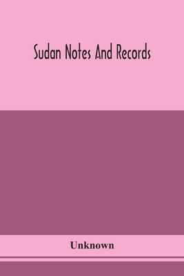 Sudan Notes And Records