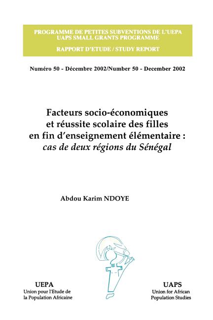 Factuers Socio-Economiques Et