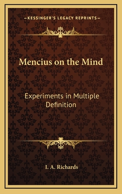 Mencius on the Mind: Experiments in Multiple Definition
