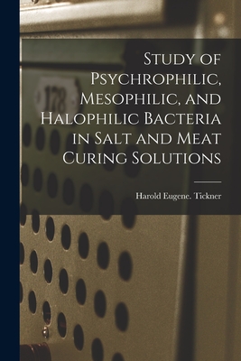 Study of Psychrophilic, Mesophilic, and Halophilic Bacteria in Salt and Meat Curing Solutions