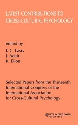 Latest Contributions to Cross-Cultural Psychology