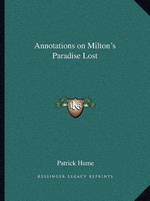 Annotations on Milton's Paradise Lost